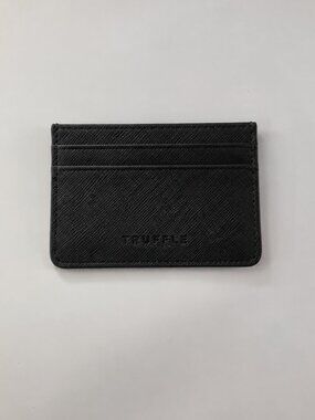 Truffle Clarity Privacy Card Case - Small Card Holder & Case - Black - New